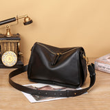 Soft vegetable-tanned cowhide shoulder crossbody bag——1682