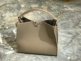 Full Grain Leather Upgraded Shoulder Crossbody Tote bag——7635