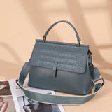 New fashion large-capacity top layer cowhide shoulder messenger bag——9903