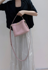 Casual Cute INS Style Top Layer Cowhide Handbag Crossbody Bag——7638