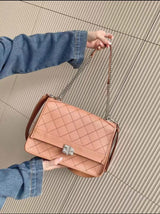 Autumn new top layer cowhide chain shoulder crossbody Bag——9086