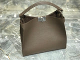 Full Grain Leather Upgraded Shoulder Crossbody Tote bag——7635