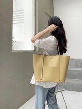 Korean style simple super large capacity tote bag——6215