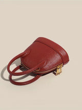 Top layer cowhide small shell handbag——7047