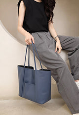 Korean style simple super large capacity tote bag——6215