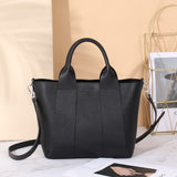 TOGO Top Layer Cowhide Medium Hand Tote Bag——9906