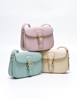 Sweet Small Fresh One Shoulder Portable Saddle Bag——922