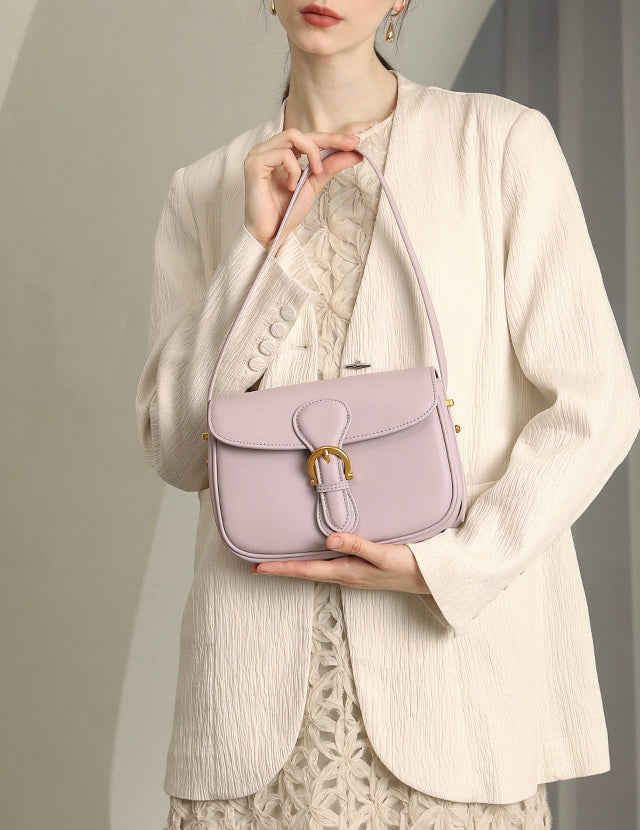 Sweet Small Fresh One Shoulder Portable Saddle Bag——922