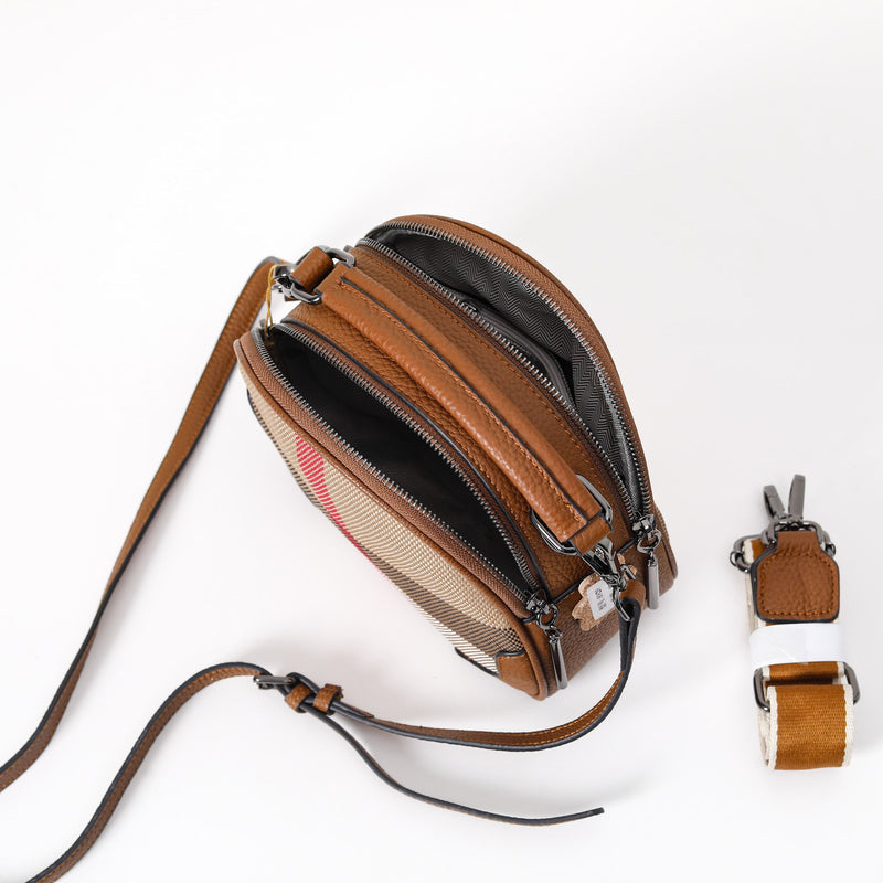 【HOT SALE】 Nvwa Round Cute Large Capacity Crossbody Bag -- 8909