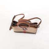 【NEW】-- Circle-Design Handle Bag -- A02  L 9.45" , W 4.73" , H 7.88"