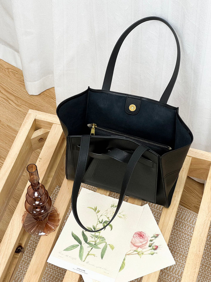 Treasure commuter bag, elegant and intellectual style decorated with butterfly knots——8356